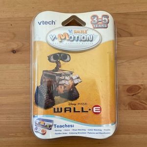 Vtech V Smile Motion Active Learning System Disney Pixar Wall-e Game New Sealed.